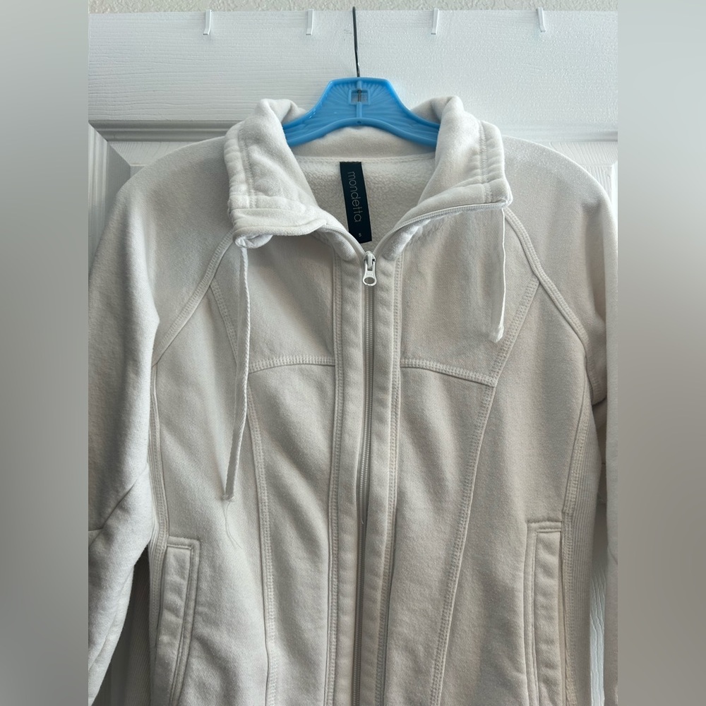 Ladies Mondetta Zip Up Hoodie - Picture 3 of 8